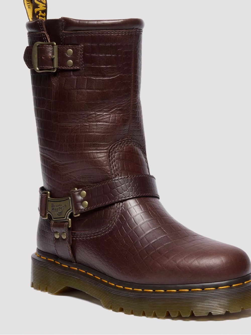 Dr Martens women’s anistone hi dark brown boots